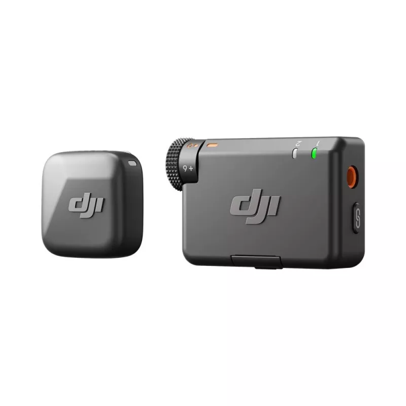 DJI Mic Mini imtuvo laikiklis kamerai Juoda