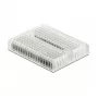 DELOCK 18323 Bandomoji plokštė (breadboard) permatoma plastikinė 36×46×10 mm