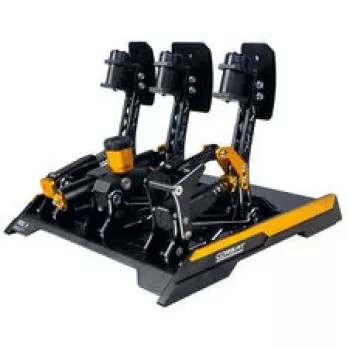 CONSPIT CPP EVO 3 V2 pedalų rinkinys su hidrauliniu stabdžių cilindru ir sankaba – juoda