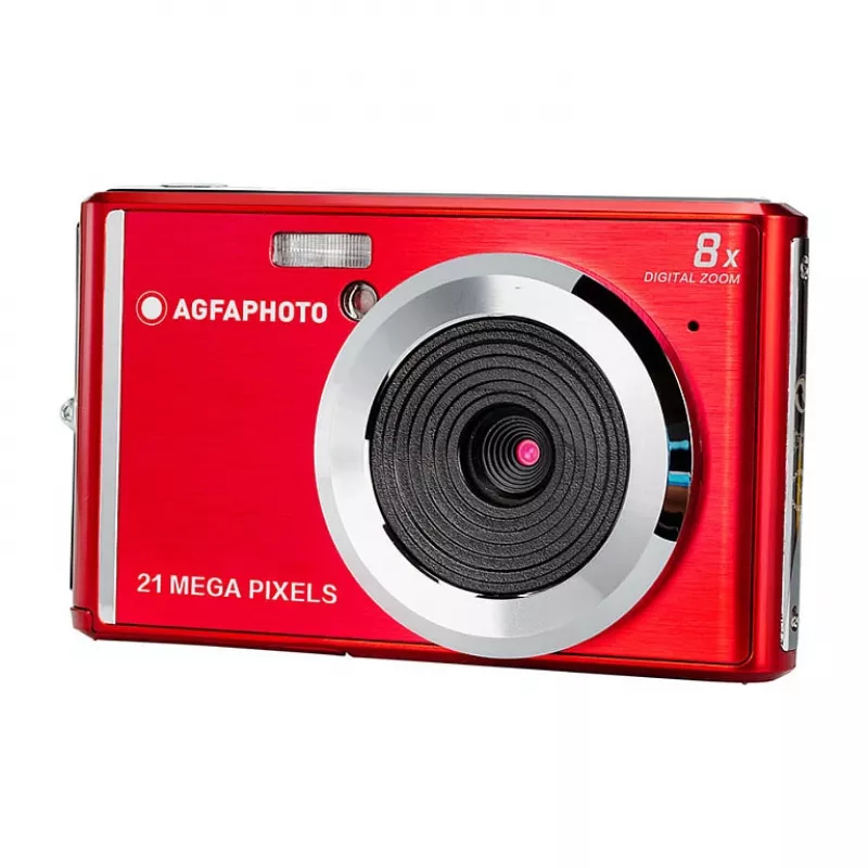 Kompaktiška kamera AgfaPhoto Realishot DC5200 21 MP CMOS 5616 x 3744 pikseliai Raudona
