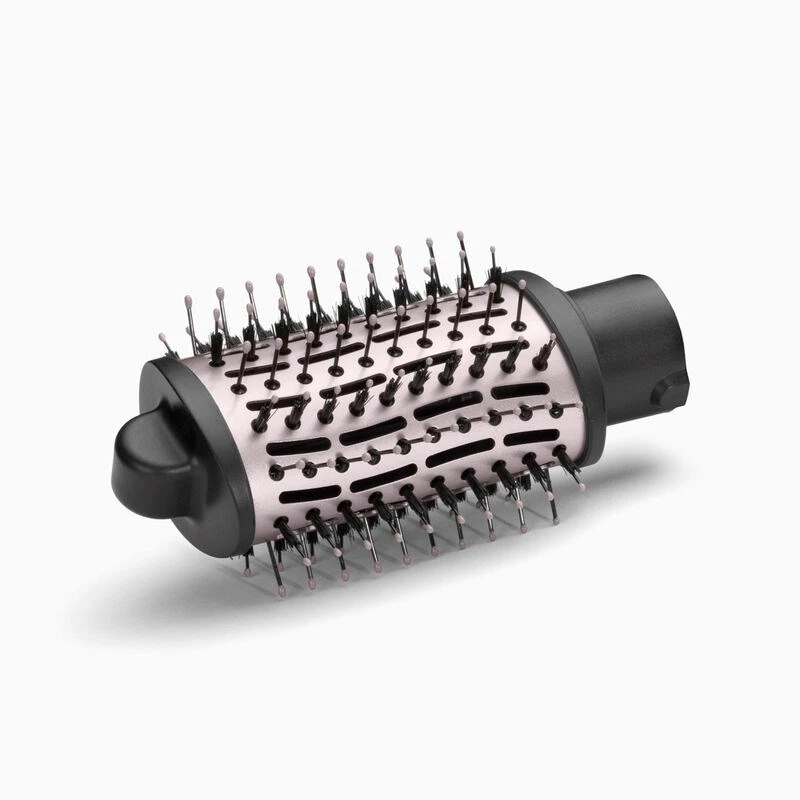 Šildomas šepetys plaukams BABYLISS Style Smooth 1000 Airflow AS128E, 1000 W, juodas, 3 antgaliai, jonų technologija, reguliuojamas termostatas