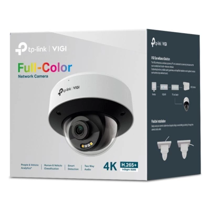 TP-Link InSight S285 Kupolinė IP stebėjimo kamera lauke 3840 x 2160 pikseliai Lubos