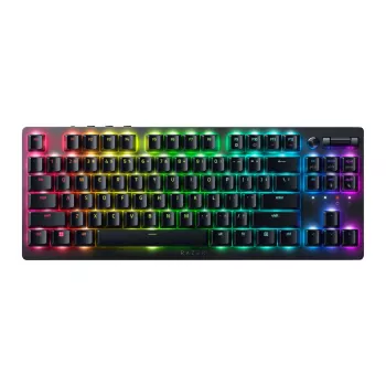 Razer DeathStalker V2 Pro Tenkeyless klaviatūra, žaidimų, USB, Bluetooth, QWERTY, juoda
