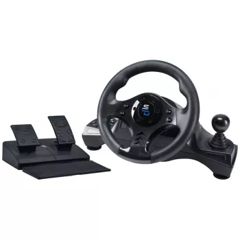 Vairas su pedalais Subsonic SA5156-NG 270° sukimosi kampas USB juodas