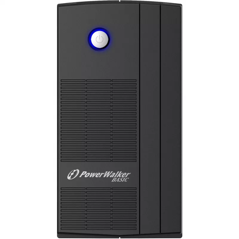 PowerWalker Basic VI 1000 SB Line-Interactive 1000VA 3x AC išėjimai Bokštas Juoda Nepertraukiamo maitinimo šaltinis (UPS) (10121068)