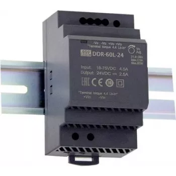 Maitinimo adapteris MEAN WELL DDR-60G-24