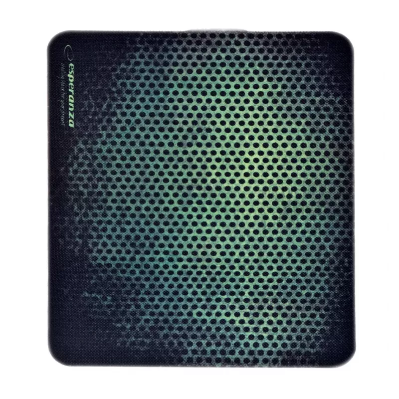 Pelėdos kilimėlis ESPERANZA EGP102G — guminis žaidimų kilimėlis 300×240 mm, 3 mm, žalias/juodas, neslystantis