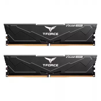 T-FORCE Vulcan DDR5 atminties rinkinys 32 GB (2x16 GB) 6000 MHz CL30 juodas