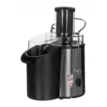 Sulčiaspaudė CLATRONIC AE 3532 1000 W, nerūdijančio plieno korpusas, 2 L minkštimo talpa, 2 greičiai, lašėjimą stabdantis snapelis