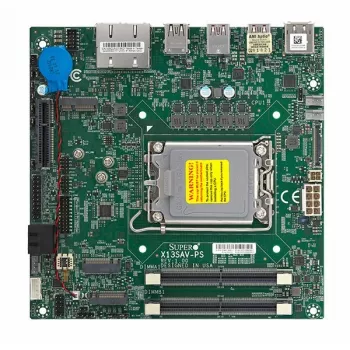 Pagrindinė plokštė Supermicro MBD-X13SAV-PS mini-ITX lizdas 1700 DDR5-only