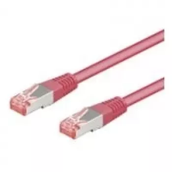 Wentronic goobay - Patch-Cable - RJ-45 (M) į RJ-45 (M) - 7,5 m - SFTP, PiMF - CAT 6 - Halogen-Free, Moulded, Snagless - Violetinė