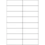 Iškirptinė etiketė HERMA 10780 9,7 cm x 3,39 cm 16 etikečių lape