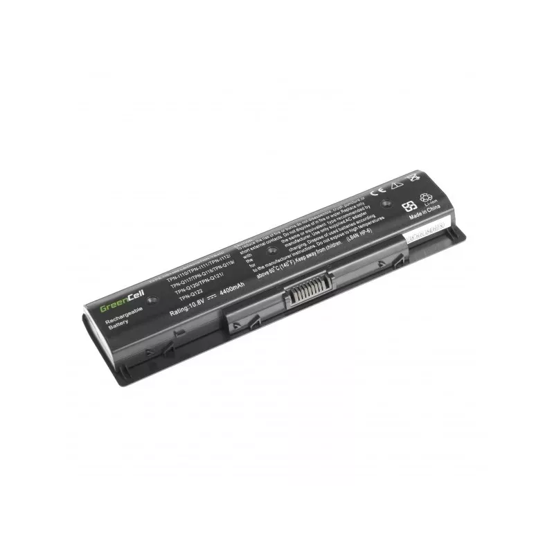 Green Cell HP78 baterija HP Pavilion / Envy nešiojamiesiems kompiuteriams, 4400 mAh, 10,8 V, 6 elementų, Li-Ion, juoda