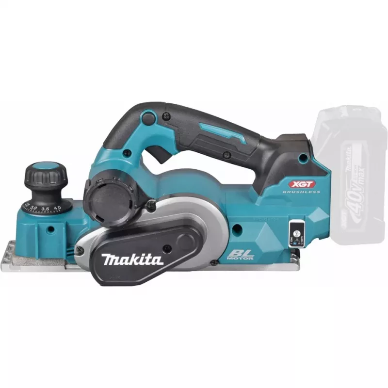 Belaidis oblius MAKITA KP001GZ, 40V, mėlynas/juodas, be akumuliatoriaus ir įkroviklio