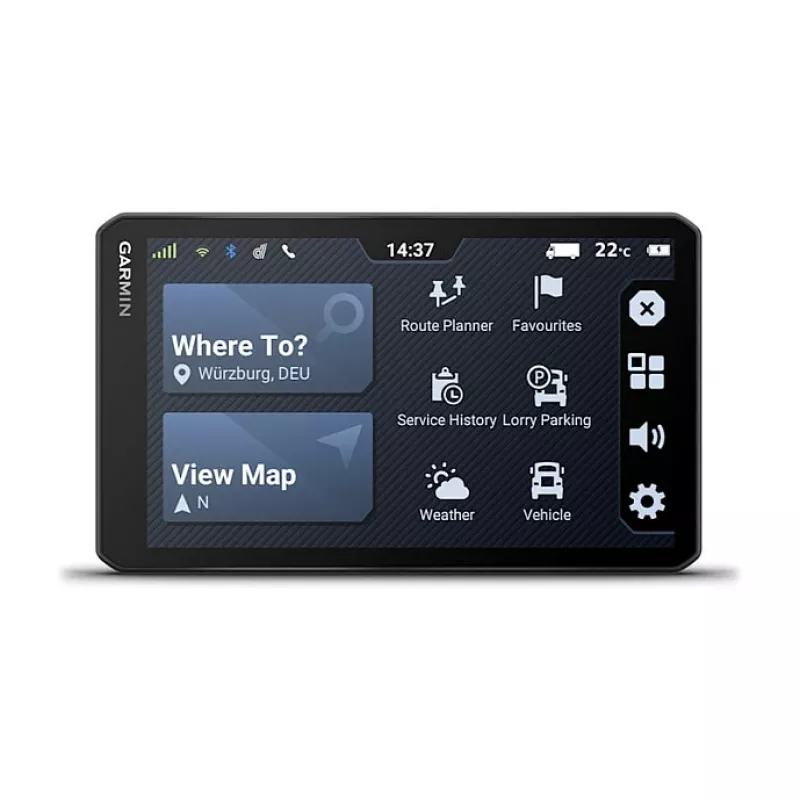 Navigatorius Garmin dēzl LGV720 6,95 colio TFT liečiamas ekranas 32GB juodas