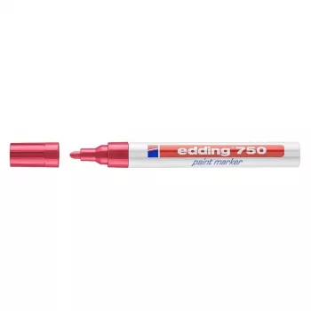 Markeris Edding 750 Raudonas