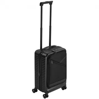 Kelioninis lagaminas Rivacase 8180 Clark ECO – rankinis bagažas, kietas korpusas, juodas