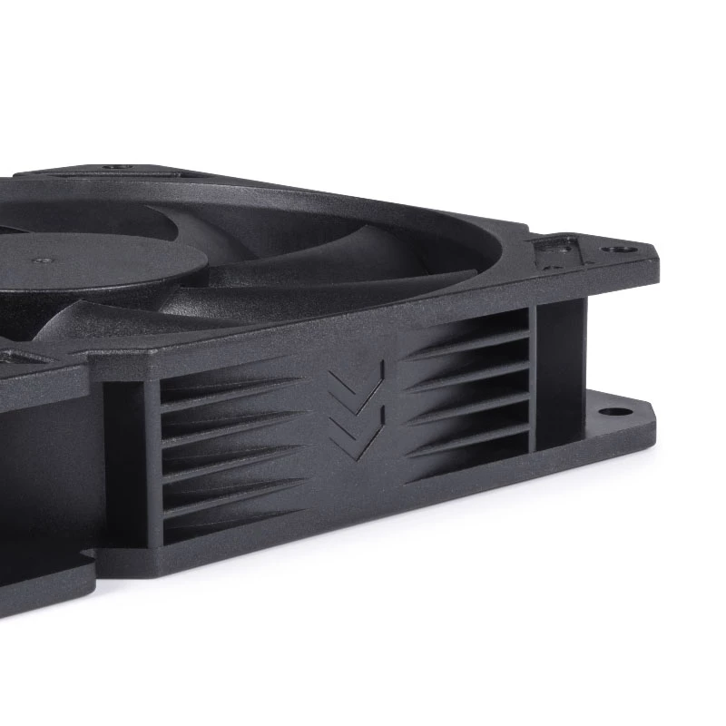 Alphacool Core 120 mm ventiliatorius 3000 RPM 7.83 mmH2O dvigubas rutulinis guolis juodas 120x120x25 mm