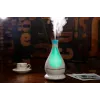 Minimu aromaterapijos difuzorius su LED apšvietimu, 400 ml, baltas