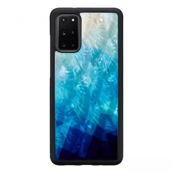 Apsauginis dėklas iKins, skirtas Samsung Galaxy S20+ – mėlyno ežero juodos spalvos apdaila
