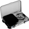 Nešiojama dujinė kaitlentė Campingaz 2213311 – 2 zonos, 5,4 kg, 490×350 mm, juoda/pilka/sidabrinė