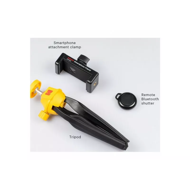 Kodak KTP001 mini trikojis išmaniesiems telefonams su Bluetooth nuotolinio valdymo pulteliu