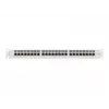 Patch panel 1U LANBERG PPS7-1024-S — 24 prievadai, Cat7, F/UTP, metalinis, 1U (445×102×44,5 mm)