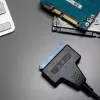 Akyga AK-CA-86 SATA – USB-A 3.0 adapterio kabelis 2,5 colio diskams, 0,3 m, juodas