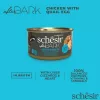 Šlapias kačių maistas Agras Pet Foods Schesir after Dark Complete Brühe 80 g – vištiena, be glitimo, suaugusioms katėms