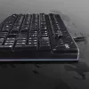 Logitech K120 USB klaviatūra, Šveicarijos raskladė, juoda (920-002504)