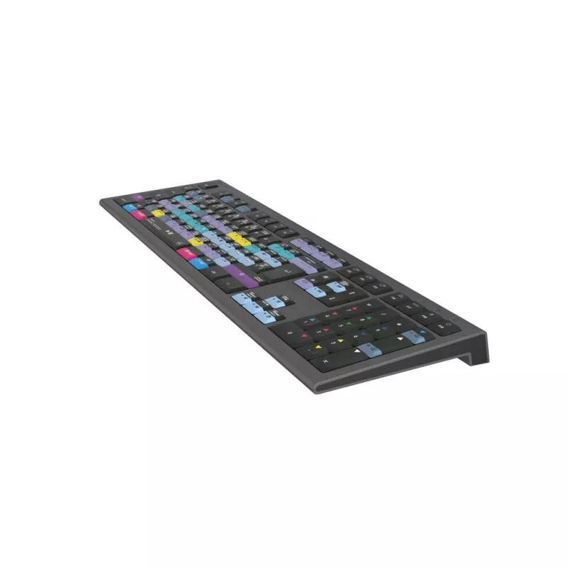 Logickeyboard ASTRA 2 klaviatūra USB QWERTY angliška Juoda Pilno dydžio 104 klavišai