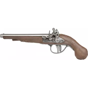 Metalinis piratų pistoletas Pulio modelis 15541/0 su realistišku dizainu