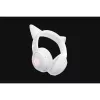 Belaidės žaidimų ausinės su Bluetooth Razer Kraken Kitty V2 BT White, THX Spatial Audio, RGB apšvietimas