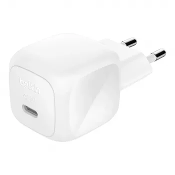 Vidinis įkroviklis Belkin WCA013kqWH Universal Fast Charging USB Type-C 1 Prievadas Baltas