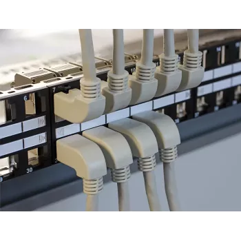 Tinklo kabelis DeLOCK 0,5 m Cat.6A RJ-45 S/FTP pilkas
