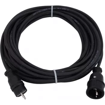 Prailginimo laidas PSSO 30245708 3x1,5 mm² 15 m Juodas