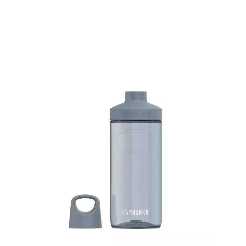 Termosas vandeniui Kambukka Reno 500 ml, Tritan (50% perdirbto), pilkas, užsukamas dangtelis, tinkamas plauti indaplovėje