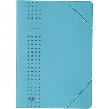 ELBA chic-elastinis kartono aplankas, A4, mėlynas (33470 BL)