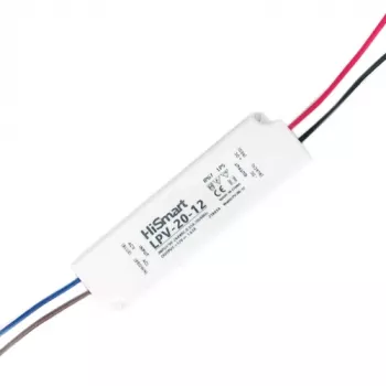 Maitinimo šaltinis 12V, 1,67A, 20W, IP67