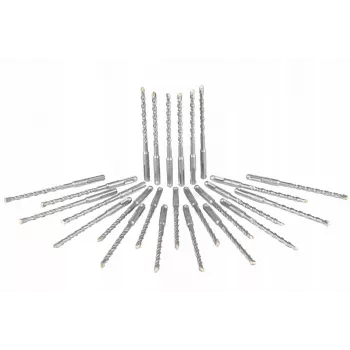 Gręžtų rinkinys MILWAUKEE SDS Plus 8 x 160 mm, 25 vnt.