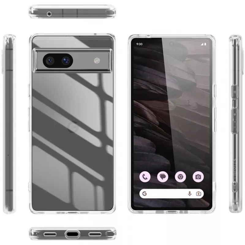 Dėklas StyleShell SHOCKFLEX skaidrus, Google Pixel 8A
