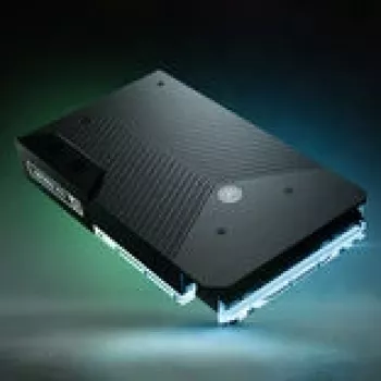 GPU vandens blokas EK-Quantum Vector³ FE RTX 5090 — akrilinis viršus