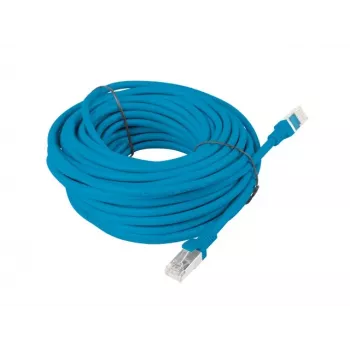 LANBERG PATCHCORD RJ45 CAT.6 UTP 15M MĖLYNAS