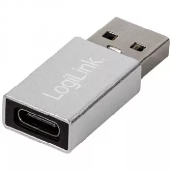 LogiLink AU0056 USB 3.2 Gen 1 adapteris USB Type-C moteriškas sidabrinis