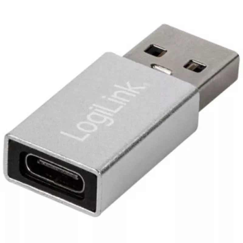 LogiLink AU0056 USB 3.2 Gen 1 adapteris USB Type-C moteriškas sidabrinis