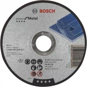 Pjovimo diskas metalui Bosch 2 608 600 219 125 mm