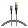 EFB Elektronik USB-A į USB-C laidas 60W QC 3A pilkas
