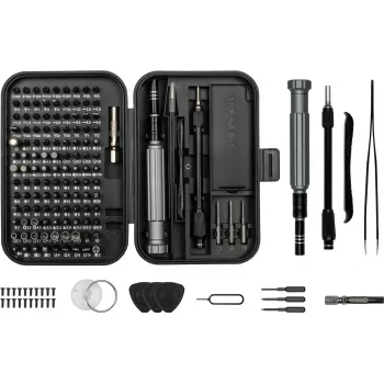 kabelmeister Precision Atsuktuvų Rinkinys, 150 dalių, su 117x C4 antgaliais, 3x C3 antgaliais (TOOL-004)