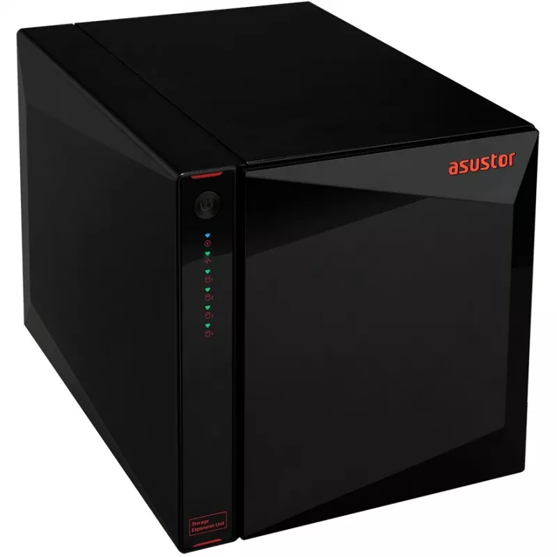Asustor Xpanstor 4 AS5004U diskų masyvas juodas (90-AS5004U00-M030)