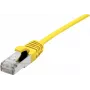 Dexlan tinklo kabelis 858707 0,3 m Cat6a S/FTP Geltonas